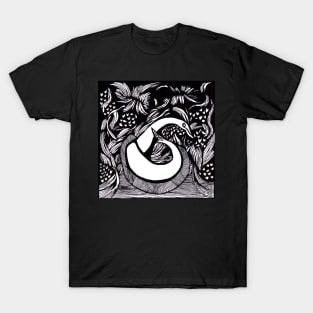 Surreal Swan of Magic Six T-Shirt